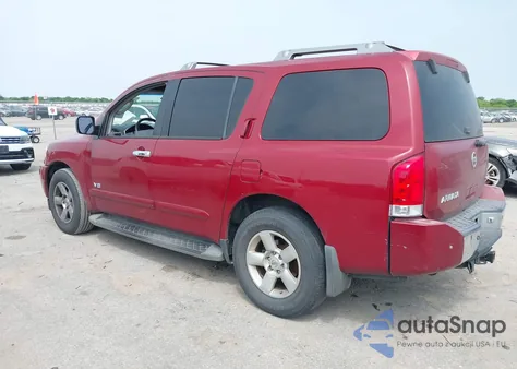 2007 Nissan Armada Se from USA, damaged, VIN 5N1BA08A77N712758